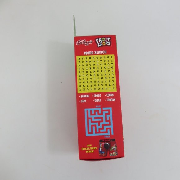 (#N) SWAG Kellogg's Froot Loops Boxer Brief Underwear Red - Picture 4 of 6